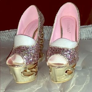 Butterfly Sparkle Heel